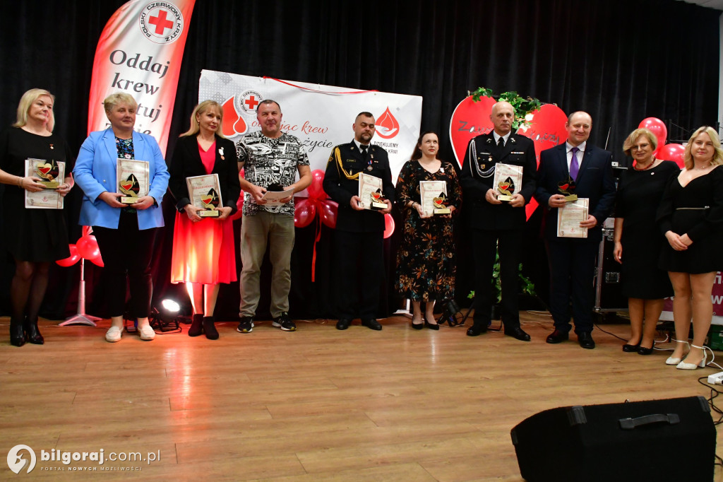 Honorowi Dawcy Krwi spotkali się w Majdanie Starym