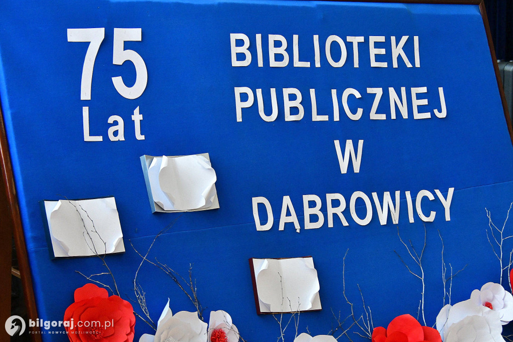 75 lat Strażniczki Słowa: Jubileusz Biblioteki Publicznej w Dąbrowicy