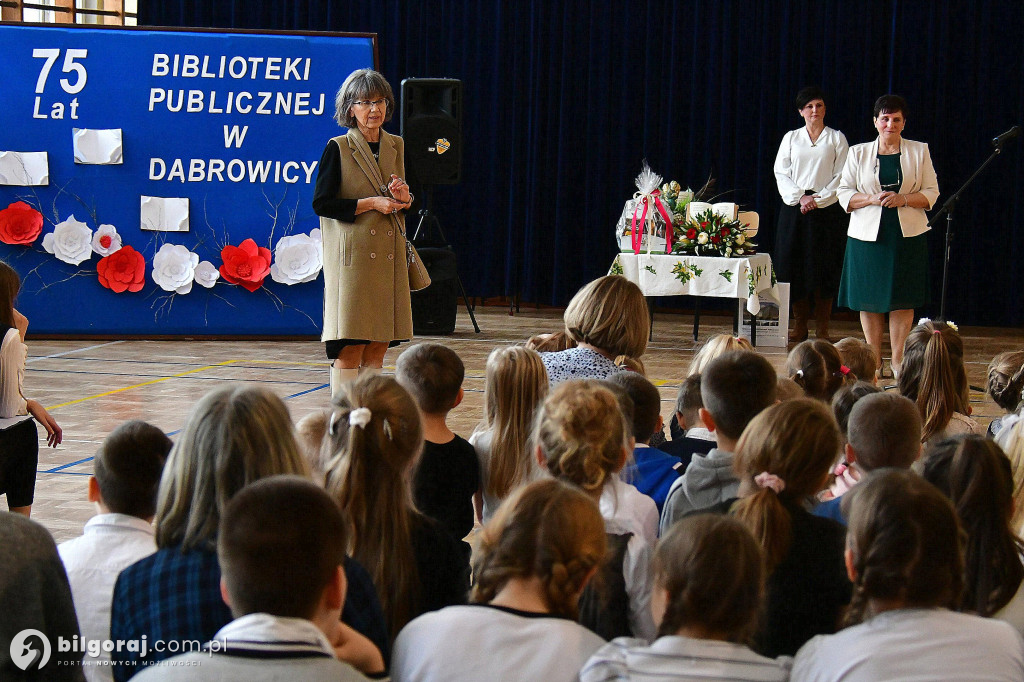 75 lat Strażniczki Słowa: Jubileusz Biblioteki Publicznej w Dąbrowicy