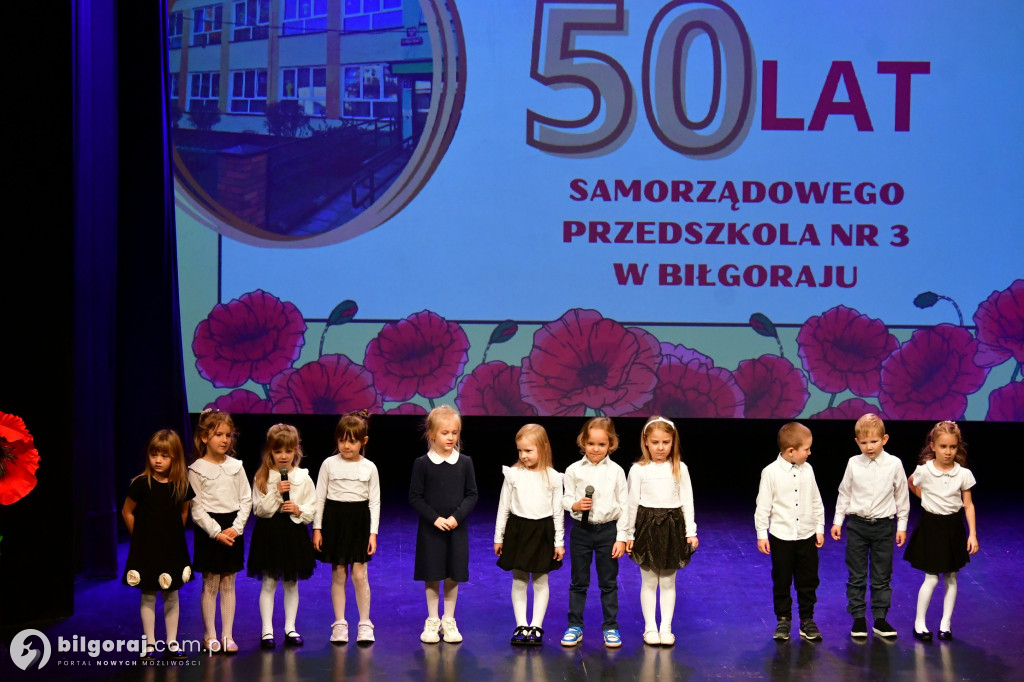 50 lat w służbie najmłodszym. Samorządowe Przedszkole Nr 3 w Biłgoraju świętuje