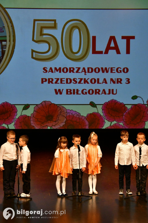 50 lat w służbie najmłodszym. Samorządowe Przedszkole Nr 3 w Biłgoraju świętuje