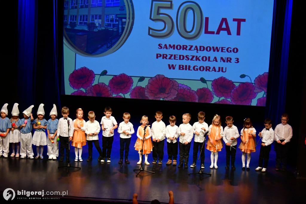 50 lat w służbie najmłodszym. Samorządowe Przedszkole Nr 3 w Biłgoraju świętuje