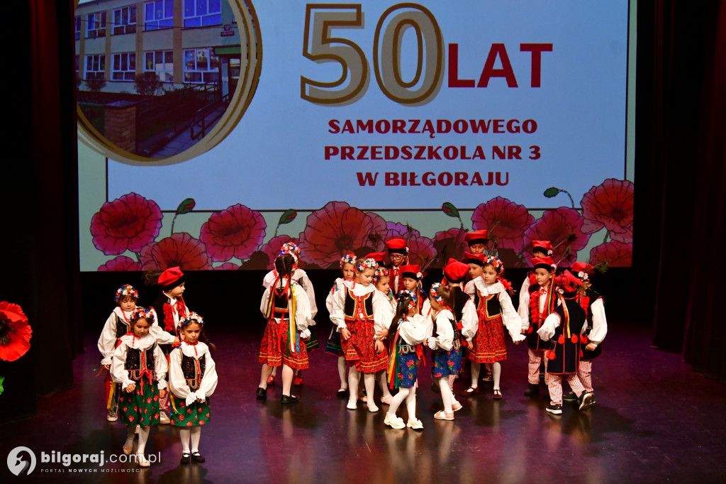 50 lat w służbie najmłodszym. Samorządowe Przedszkole Nr 3 w Biłgoraju świętuje