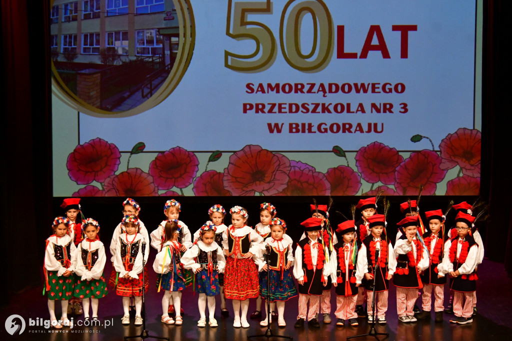 50 lat w służbie najmłodszym. Samorządowe Przedszkole Nr 3 w Biłgoraju świętuje