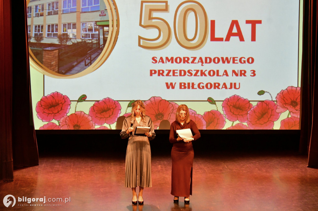 50 lat w służbie najmłodszym. Samorządowe Przedszkole Nr 3 w Biłgoraju świętuje