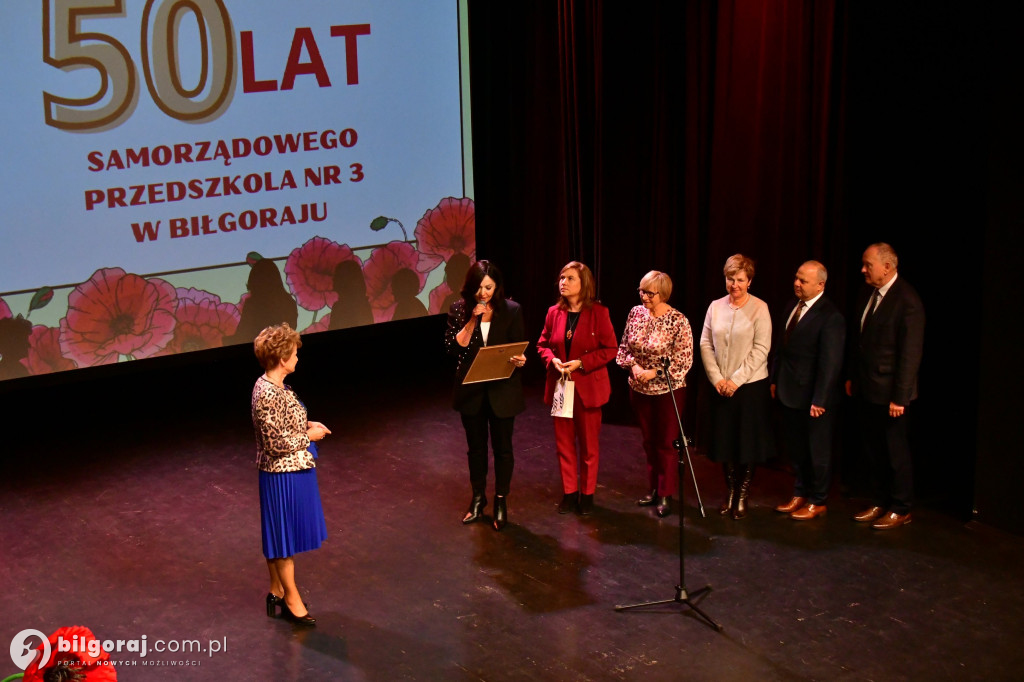 50 lat w służbie najmłodszym. Samorządowe Przedszkole Nr 3 w Biłgoraju świętuje