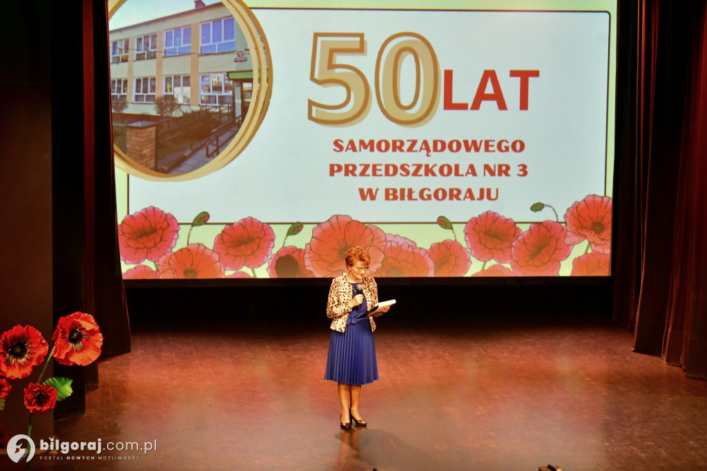 50 lat w służbie najmłodszym. Samorządowe Przedszkole Nr 3 w Biłgoraju świętuje