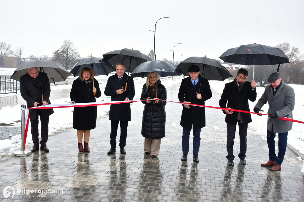 Uroczyste otwarcie nowych dróg w Osiedlu Nadstawna