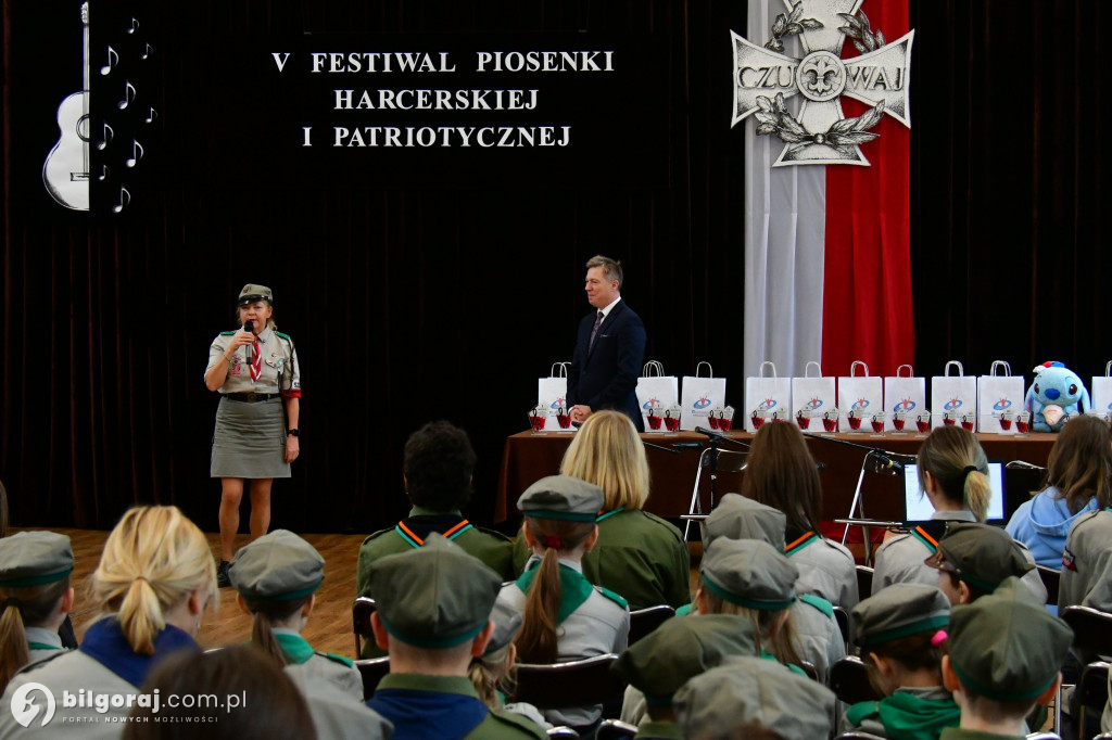 Zuchy i harcerze świętowali w Biłgoraju. Festiwal w ZSZiO