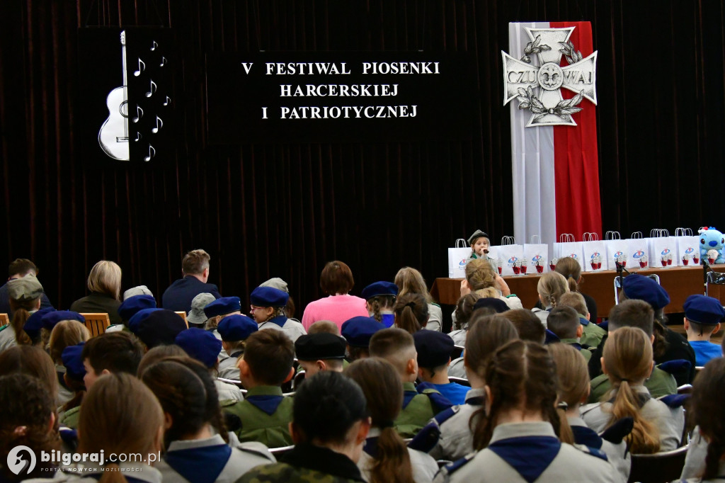 Zuchy i harcerze świętowali w Biłgoraju. Festiwal w ZSZiO