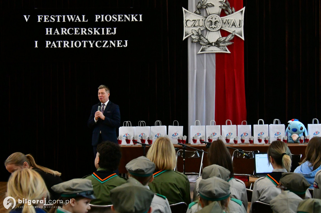 Zuchy i harcerze świętowali w Biłgoraju. Festiwal w ZSZiO