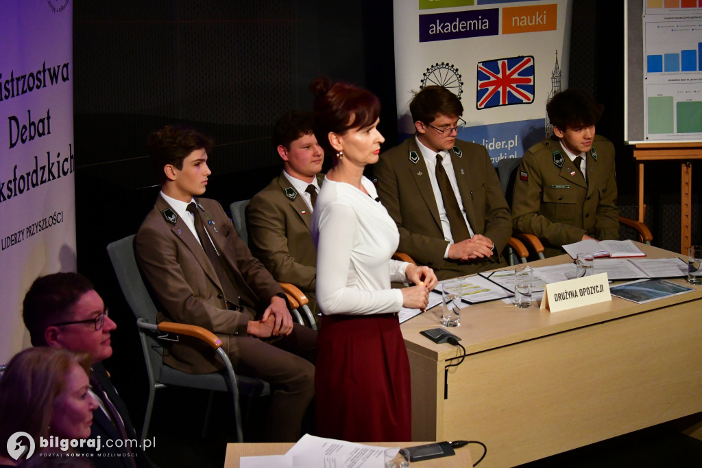 Biłgoraj. Finał Debat Oksfordzkich