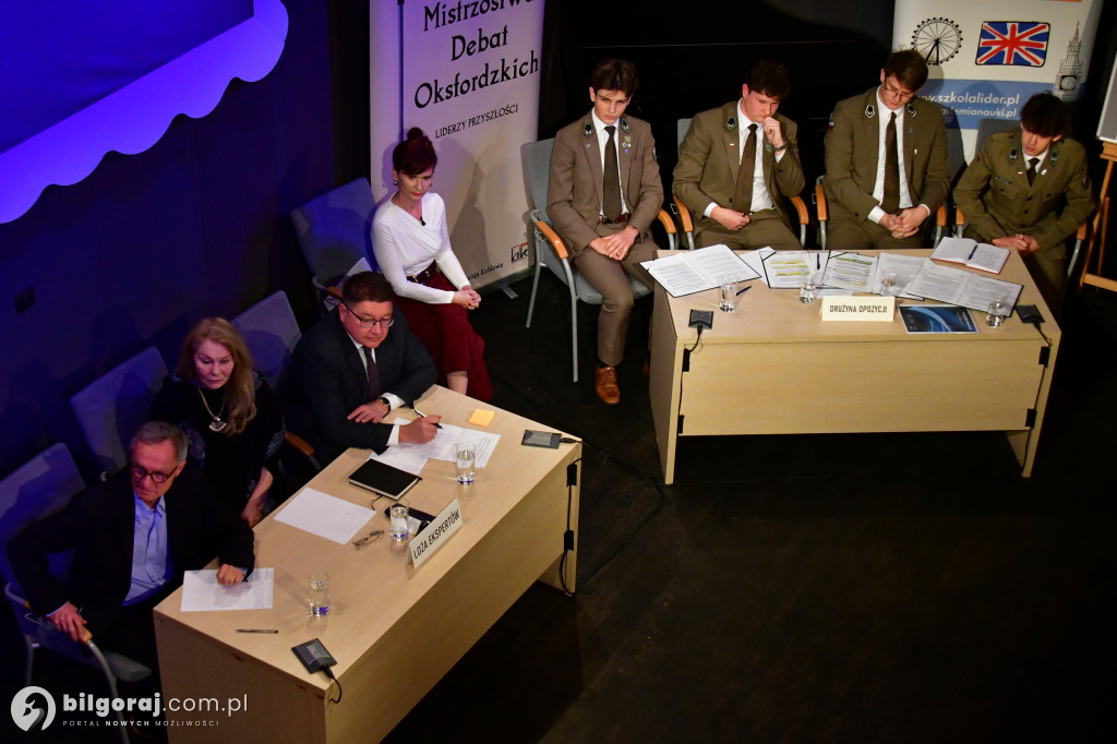 Biłgoraj. Finał Debat Oksfordzkich