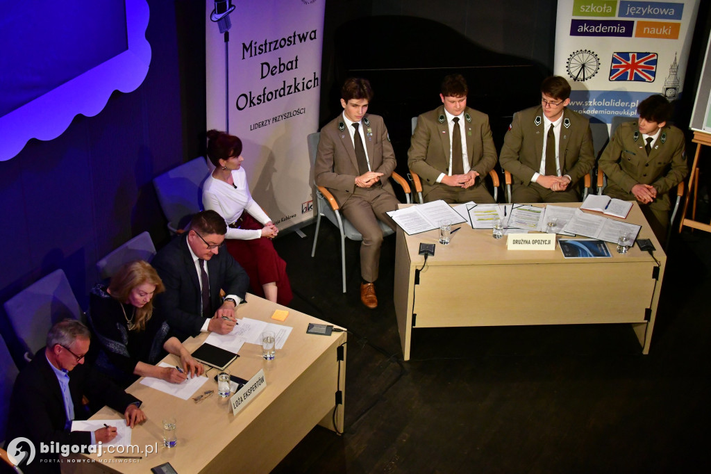 Biłgoraj. Finał Debat Oksfordzkich