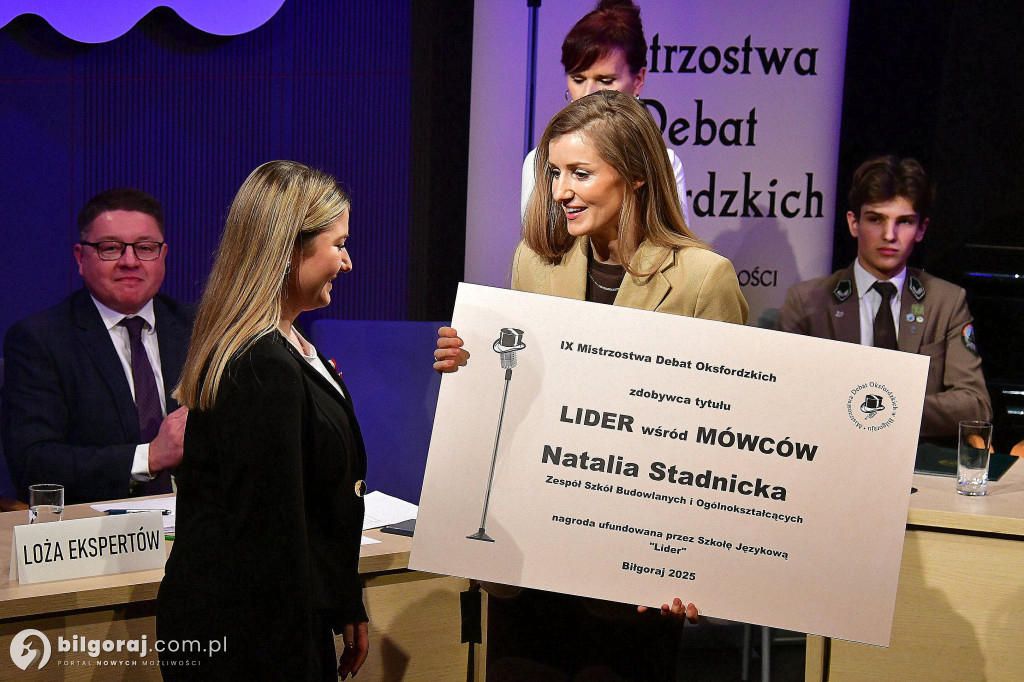 Finał debat oksfordzkich: Lista zwycięzców, wyróżnienia indywidualne