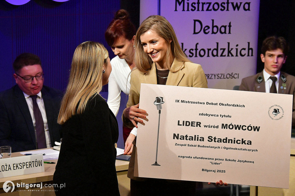 Finał debat oksfordzkich: Lista zwycięzców, wyróżnienia indywidualne