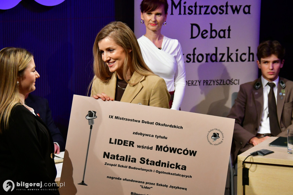 Finał debat oksfordzkich: Lista zwycięzców, wyróżnienia indywidualne