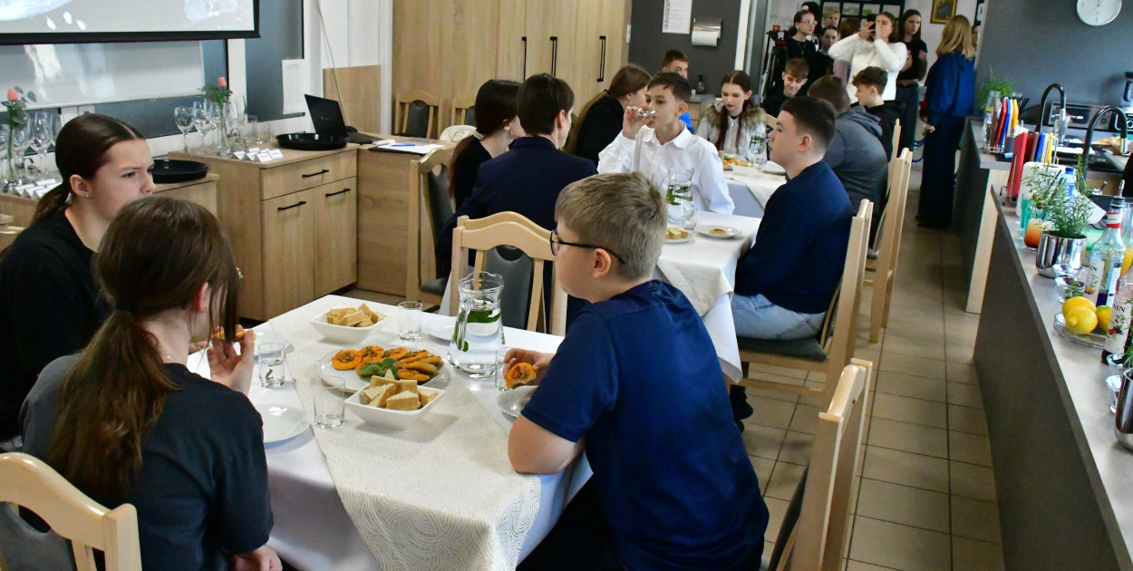 Talenty kulinarne ósmoklasistów odkryte w ZSZiO Biłgoraj