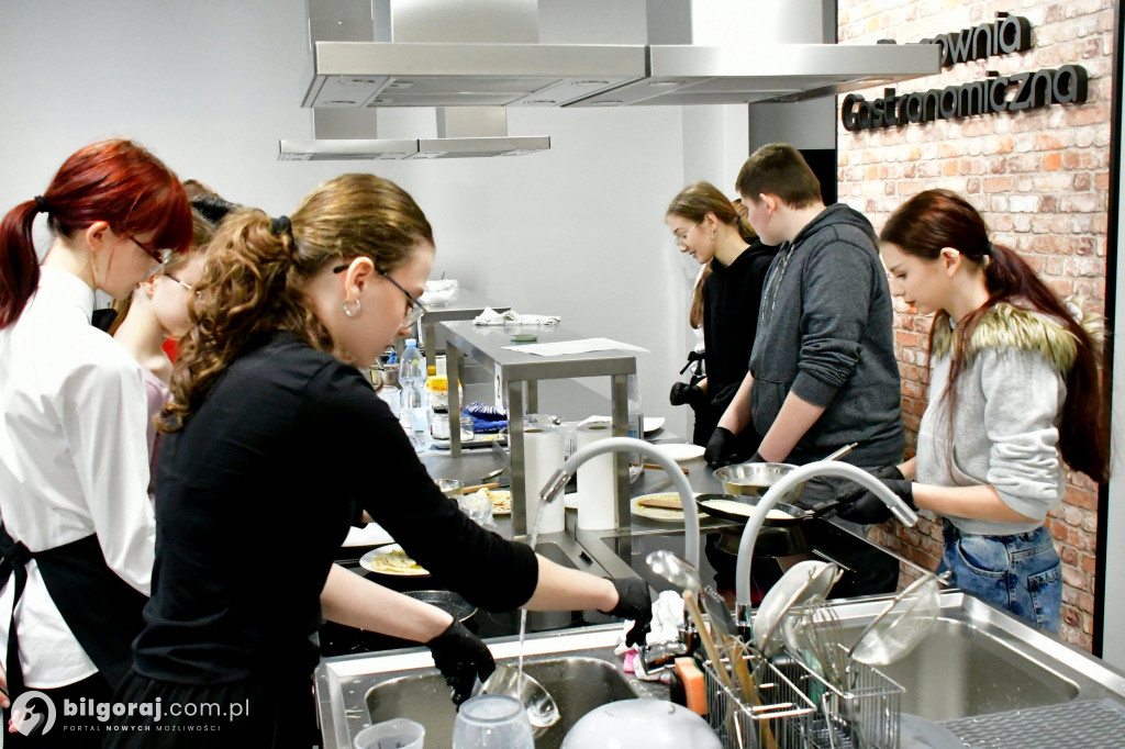 Talenty kulinarne ósmoklasistów odkryte w ZSZiO Biłgoraj