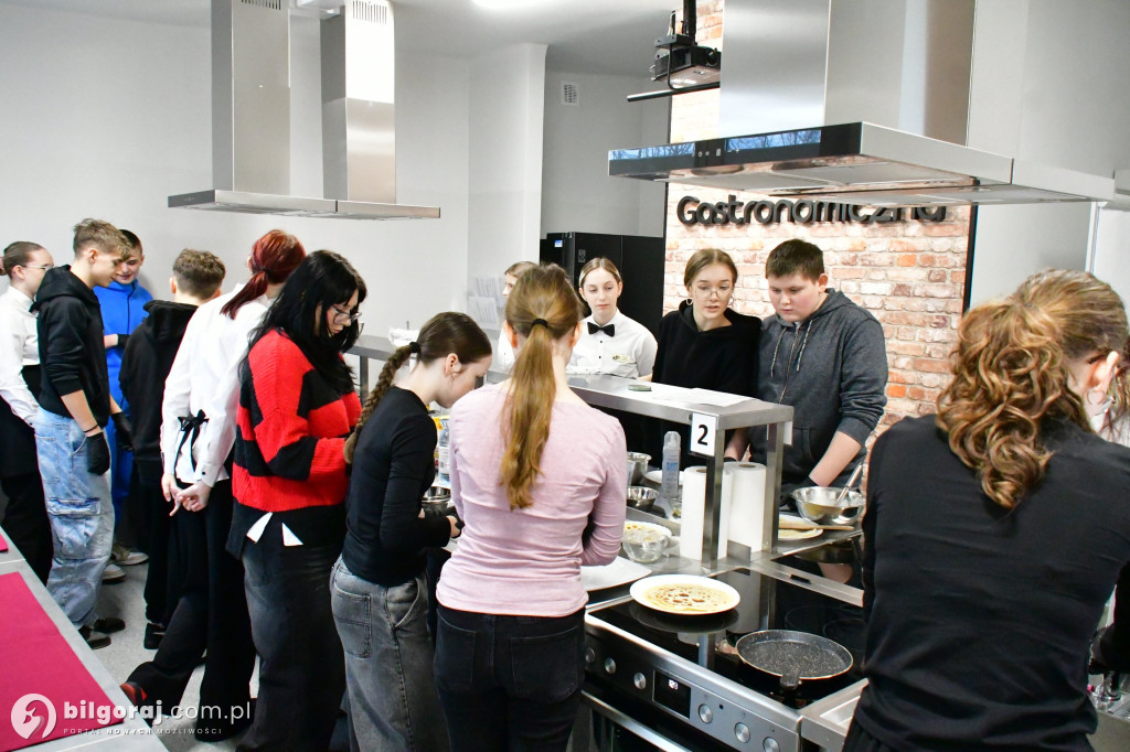 Talenty kulinarne ósmoklasistów odkryte w ZSZiO Biłgoraj