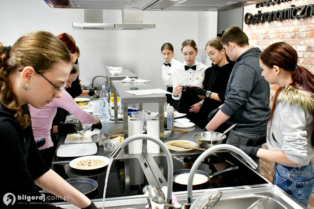 Talenty kulinarne ósmoklasistów odkryte w ZSZiO Biłgoraj