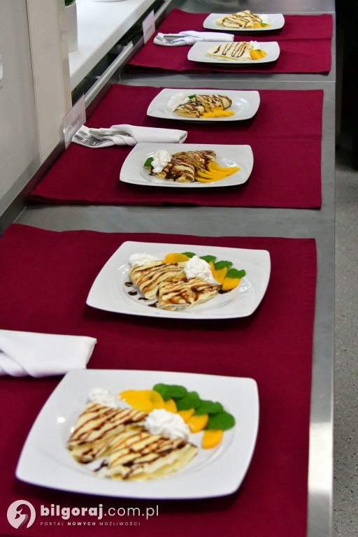 Talenty kulinarne ósmoklasistów odkryte w ZSZiO Biłgoraj