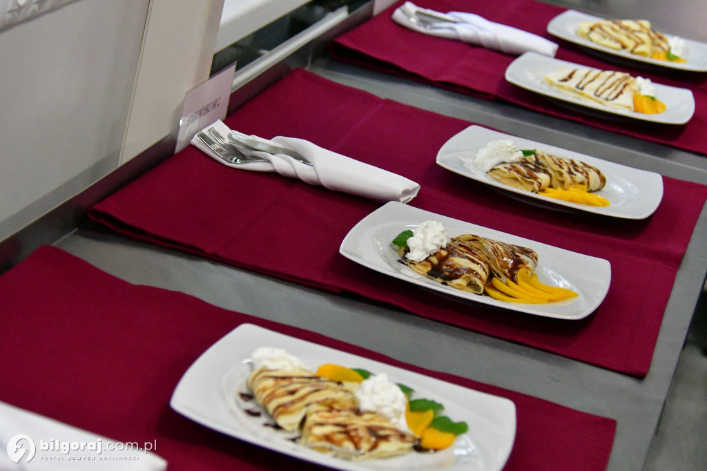 Talenty kulinarne ósmoklasistów odkryte w ZSZiO Biłgoraj