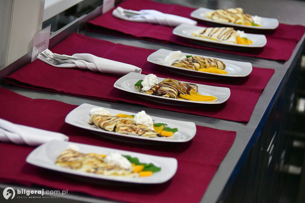 Talenty kulinarne ósmoklasistów odkryte w ZSZiO Biłgoraj