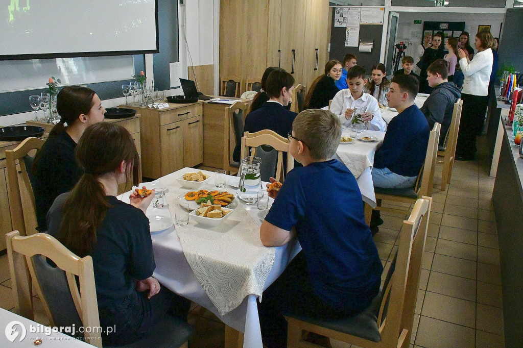 Talenty kulinarne ósmoklasistów odkryte w ZSZiO Biłgoraj