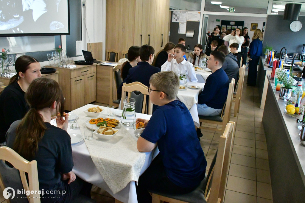 Talenty kulinarne ósmoklasistów odkryte w ZSZiO Biłgoraj