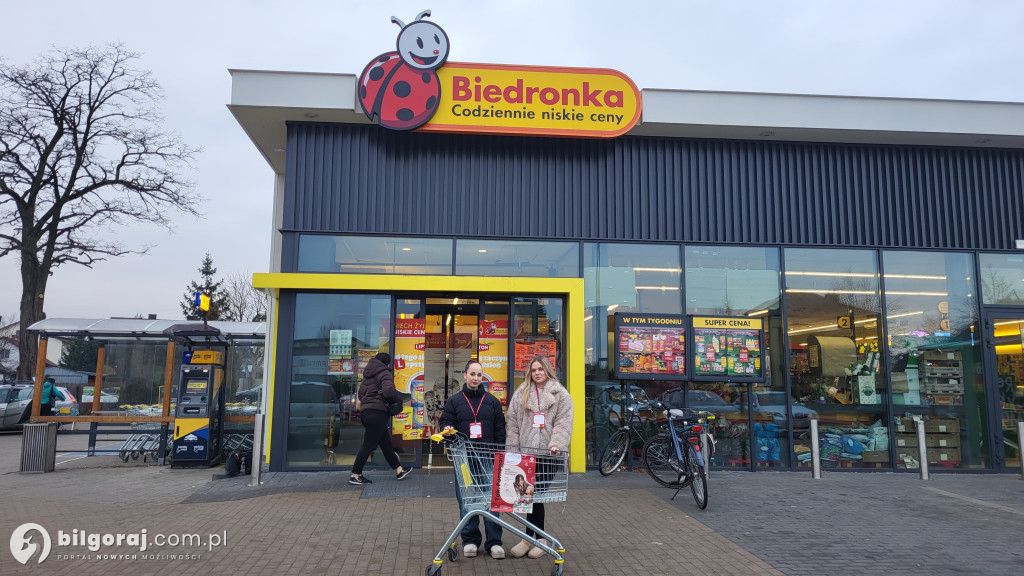 Tak. Pomagam! - Świąteczna zbiórka żywności Caritas w Biłgoraju