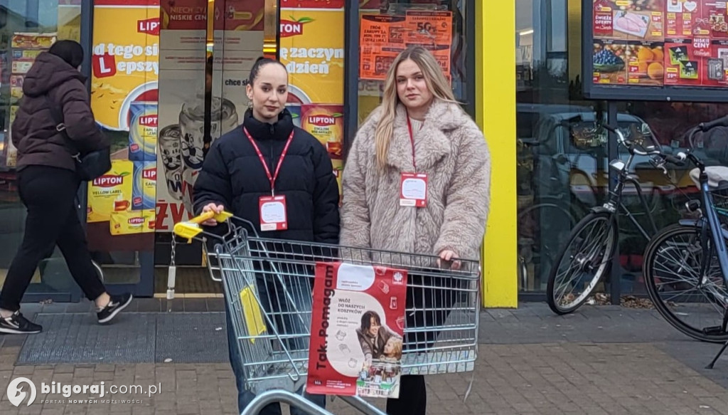 Tak. Pomagam! - Świąteczna zbiórka żywności Caritas w Biłgoraju