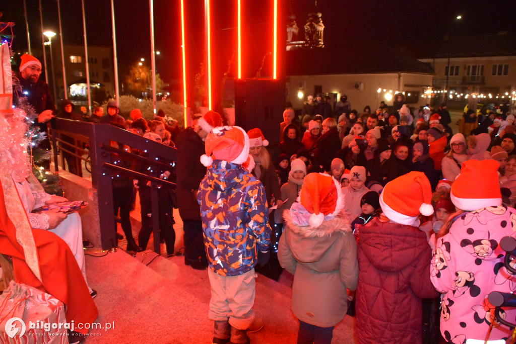 Mikołajki na Placu Wolności. Biłgoraj Świętuje z Radą Śródmieścia