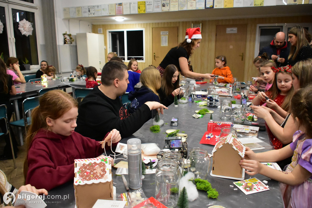 Lampiony, choinka i św. Mikołaj. Świąteczne warsztaty we Frampolu