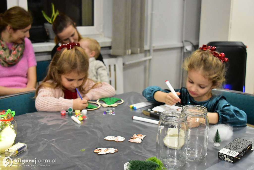 Lampiony, choinka i św. Mikołaj. Świąteczne warsztaty we Frampolu