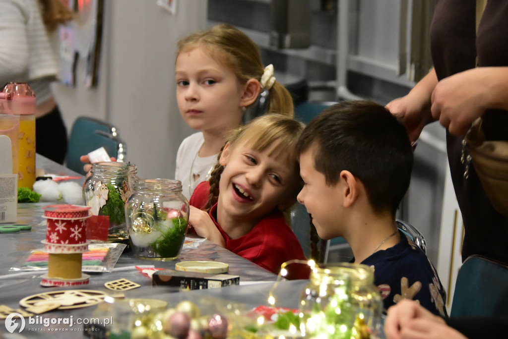 Lampiony, choinka i św. Mikołaj. Świąteczne warsztaty we Frampolu