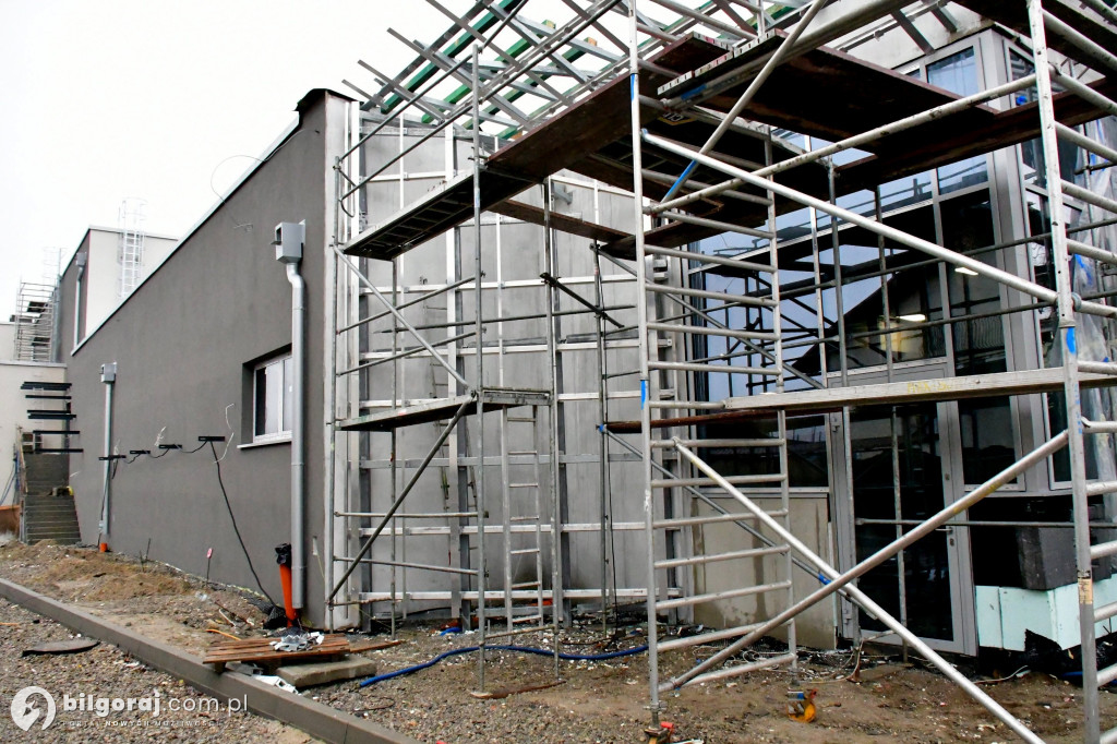 Kryta Pływalnia w Biłgoraju: Coraz bliżej zakończenia prac