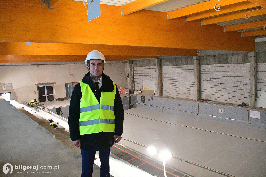 Kryta Pływalnia w Biłgoraju: Coraz bliżej zakończenia prac