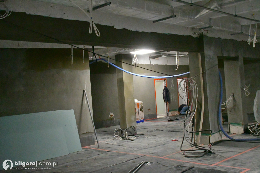 Kryta Pływalnia w Biłgoraju: Coraz bliżej zakończenia prac