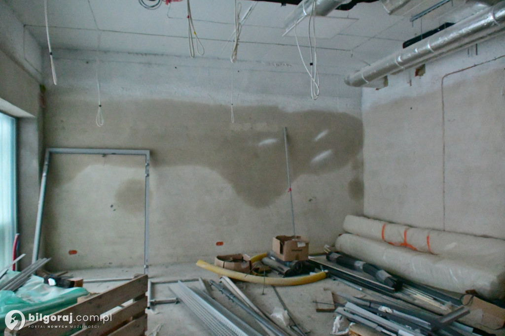 Kryta Pływalnia w Biłgoraju: Coraz bliżej zakończenia prac