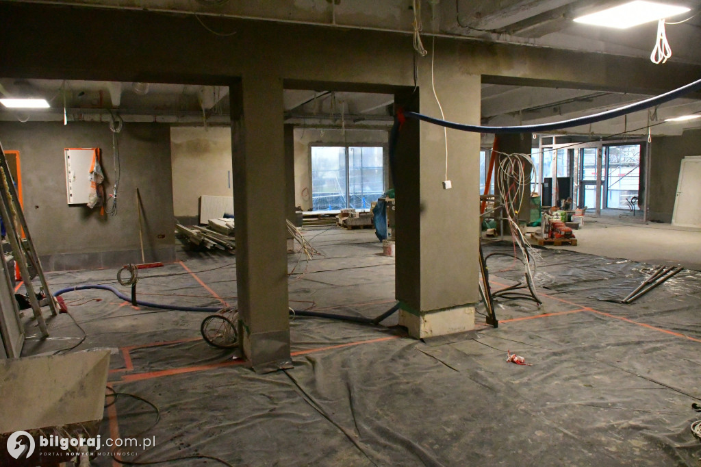 Kryta Pływalnia w Biłgoraju: Coraz bliżej zakończenia prac