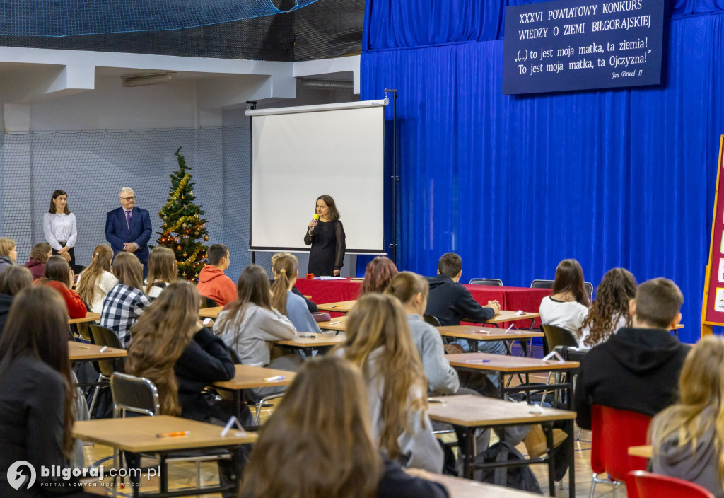 Konkurs Wiedzy o Ziemi Biłgorajskiej