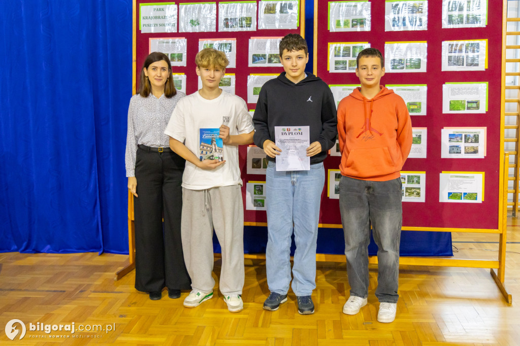 Konkurs Wiedzy o Ziemi Biłgorajskiej