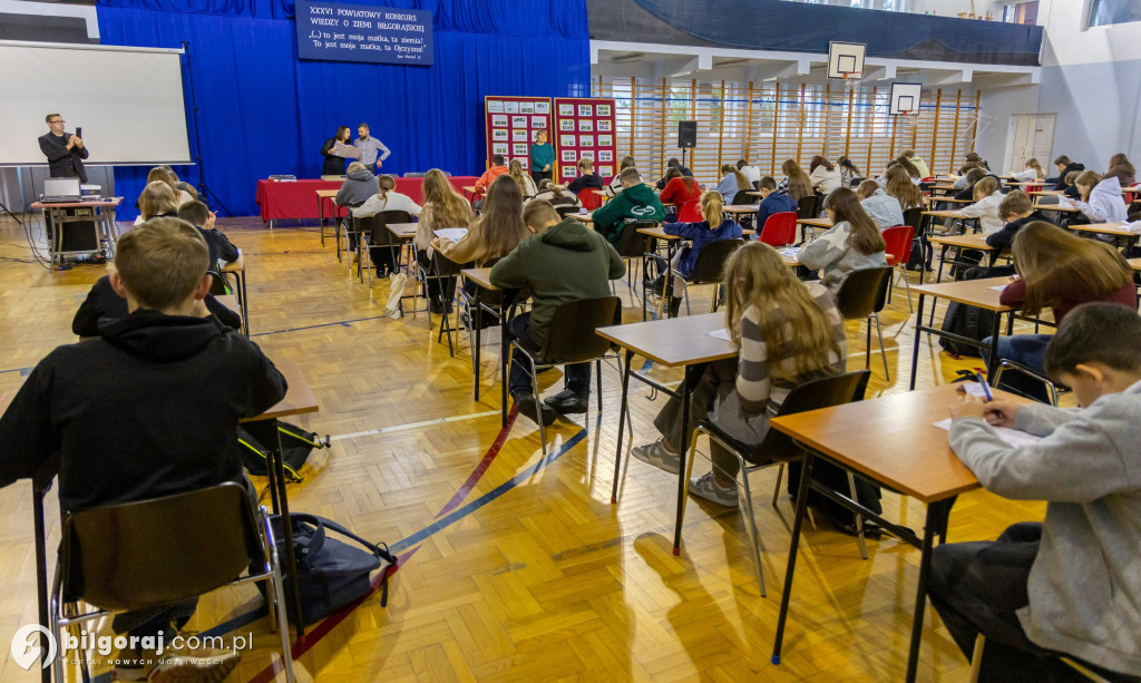 Konkurs Wiedzy o Ziemi Biłgorajskiej