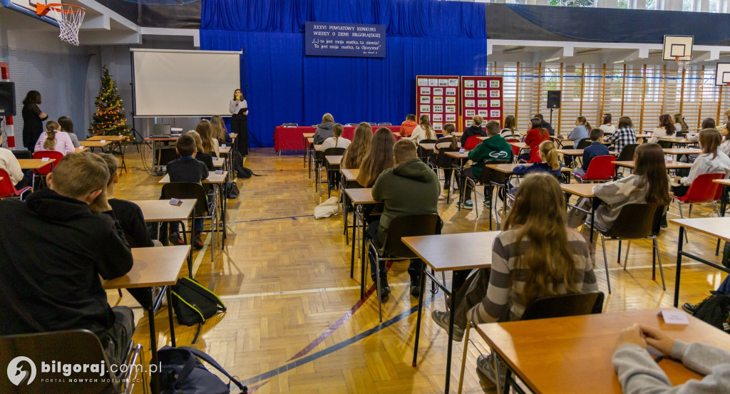 Konkurs Wiedzy o Ziemi Biłgorajskiej