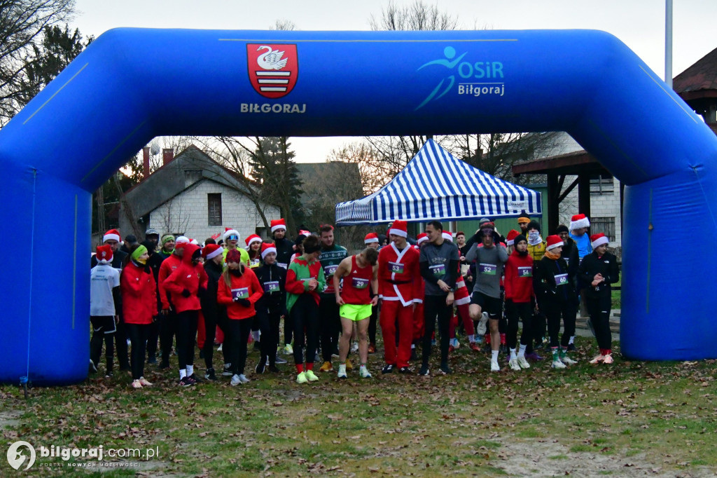 Rekreacyjny Bieg Mikołajkowy i Cross Biłgorajski po raz dziewiąty