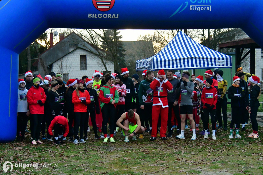 Rekreacyjny Bieg Mikołajkowy i Cross Biłgorajski po raz dziewiąty