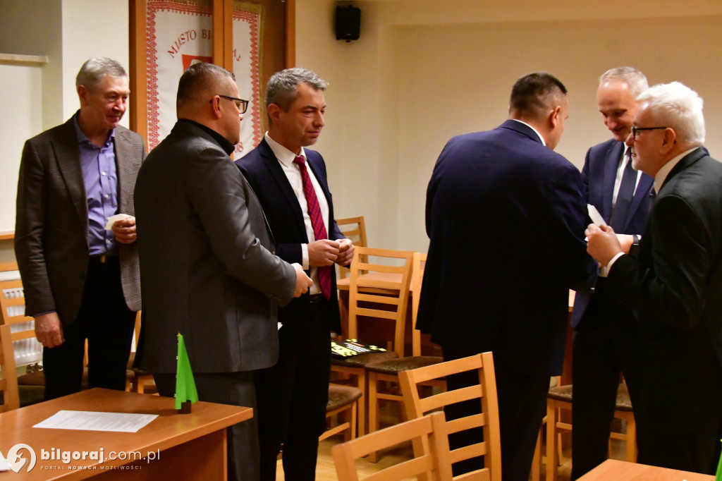 Opłatek w Radzie Miasta Biłgoraja: Wspólna modlitwa i życzenia