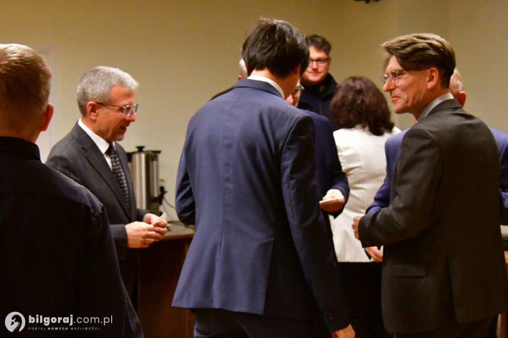 Opłatek w Radzie Miasta Biłgoraja: Wspólna modlitwa i życzenia