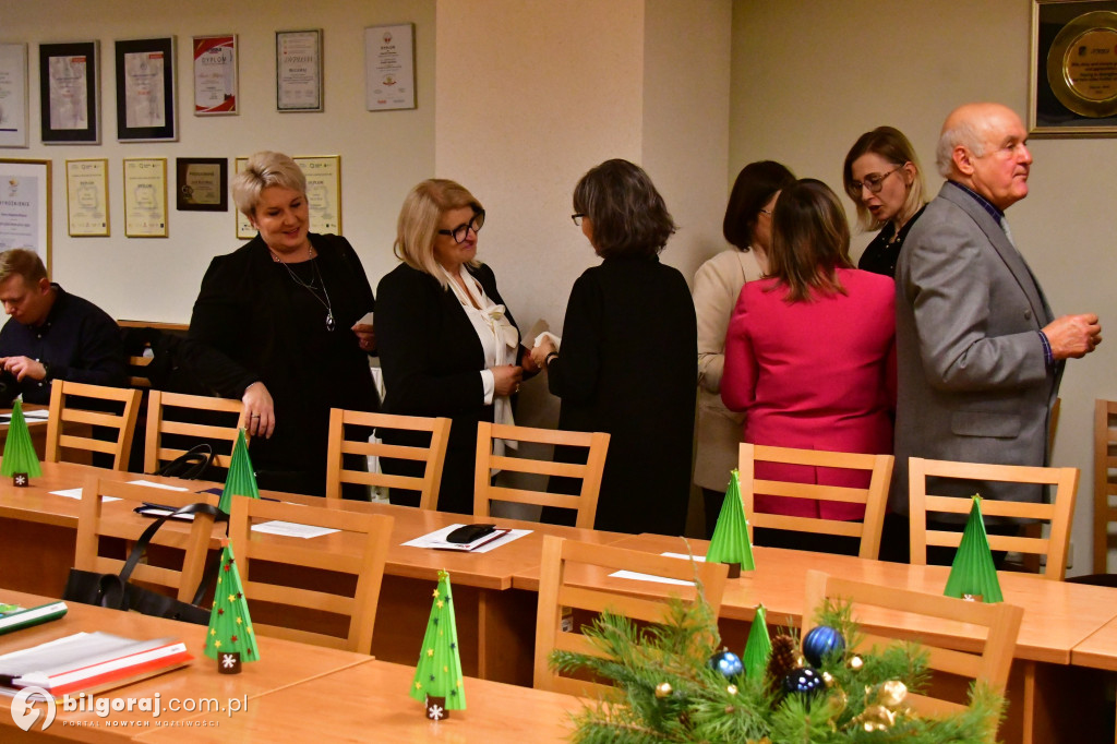 Opłatek w Radzie Miasta Biłgoraja: Wspólna modlitwa i życzenia